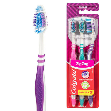 BROSSE A DENT COLGATE ZIG ZAG