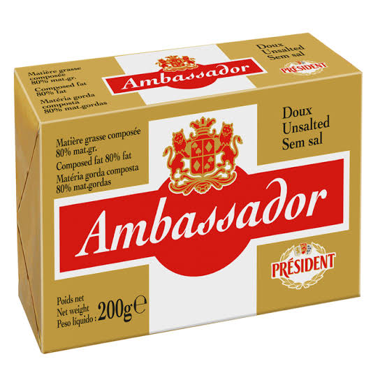 BEURRE AMBASSADOR 200G DOUX
