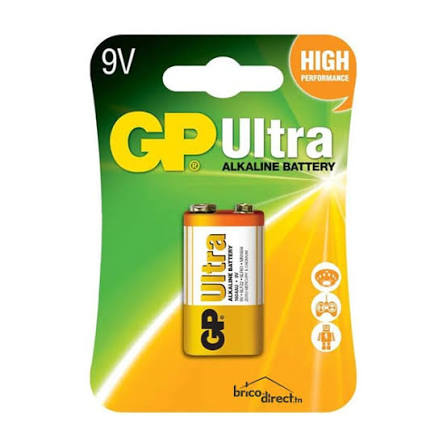 PILE RECHARGEABLE GP ULTRA 9V