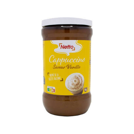CAPPUCINO SAVEUR VANILLE NETTO 200G