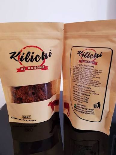 Kilichi viande de boeuf  frit by hanona