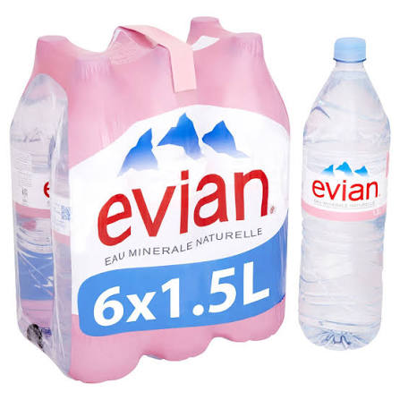 EAU EVIAN 1.5L PACK DE 6