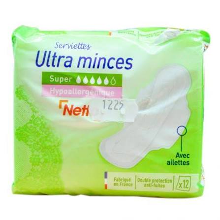 SERVIETTES ULTRA MINCES NETTO
