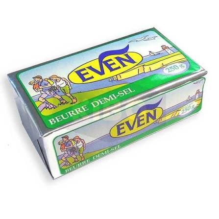 BEURRE EVEN DEMI-SEL 200G