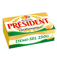 beurre president demi-sel