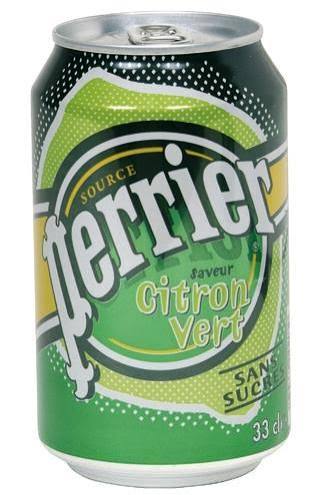 CANETTE PERRIER SANS SUCRE CITRON 6*33 CL