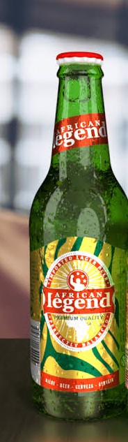 BIERE AFRICAN LEGEND BOUTEILLE 25CL