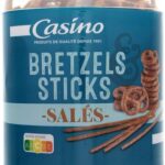 STICKS ET BRETZELS SALES 300G CASINO