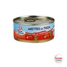 MIETTES DE THON A LA TOMATE PRET A CUISINER 160G NETTO