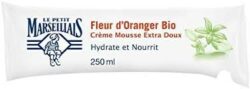 LE PETIT MARSEILLAIS CREME MOUSSE FLEUR D'ORANGER 250ML