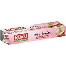 PATE DE JAMBON PUR PORC 75G