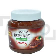 PATE A TARTINER AUX NOISETTES NETTO 750G