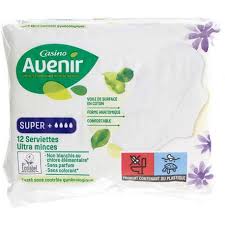 12 SERVIETTES ULTRA MINCE SUPER CASINO AVENIR