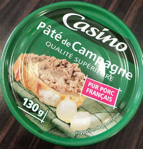 PATE DE CAMPAGNE 130G CASINO
