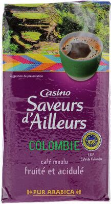PUR COLOMBIE FRUITE ET ACIDULE CASINO