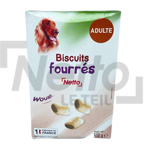 BISCUITS FOURRES ADULTE NETTO 500G