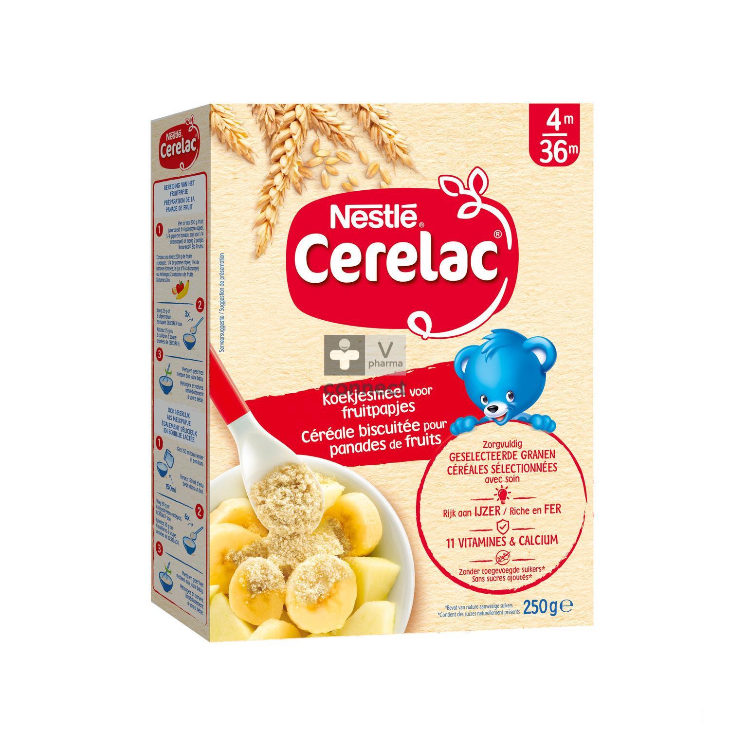 CERELAC BISCUITE AVEC DU LAIT