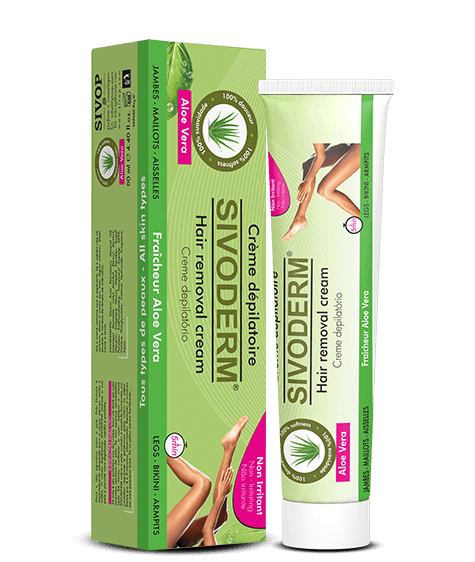 CREME DEPILATOIRE SIVODERM A L'ALOE VERA 130ML