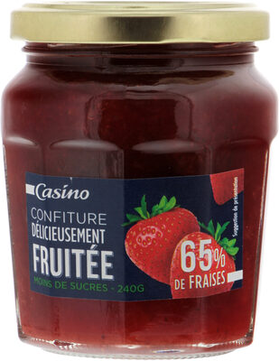 CONFITURE DELICIEUSEMENT FRUITEE 240G CASINO