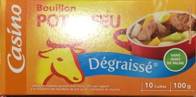 BOUILLON POT AU FEU DEGRAISSE 100G CASINO
