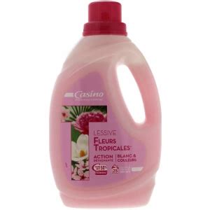 LESSIVE FLEURS TROPICALES  CASINO 1.25L