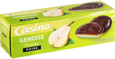 BISCUIT LA GENOISE POIRE CASINO 150G