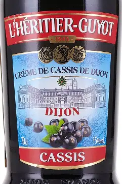 L'HERITIER-GUYOT CREME DE CASSIS DE DIJON 70CL