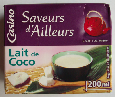 LAIT DE COCO 200ML CASINO