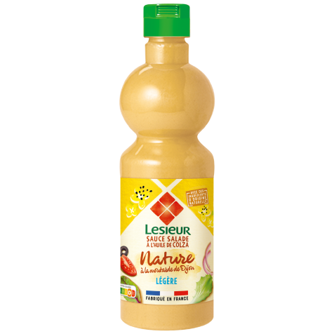 vinegrette lesieur nature a la mourtarde