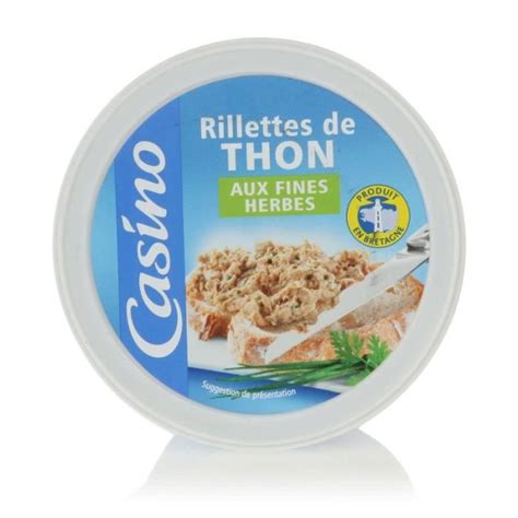RILLETTE DE THON 120G CASINO