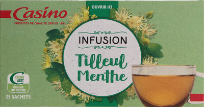 INFUSION TILLEUL MENTHE CASINO
