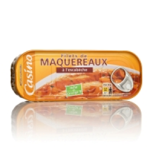 FILETS DE MAQUEREAUX A L'ESCABECHE 169G CASINO