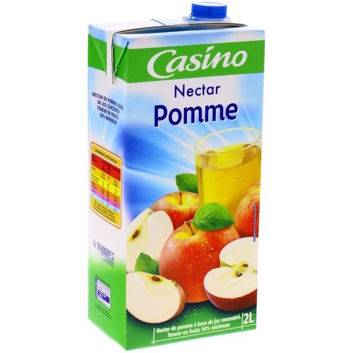 JUS CASINO NECTAR POMME 2L