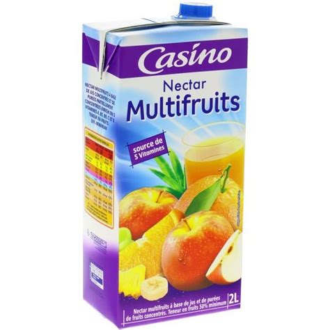 JUS CASINO NECTAR MULTIFRUITS 2L
