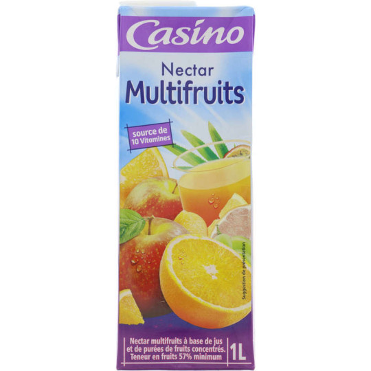 JUS NECTAR MULTIFRUITS CASINO 1L