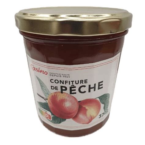 CONFITURE DE PECHE CASINO 370G