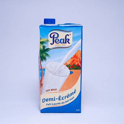 LAIT PEAK DEMI-ECREME 1L