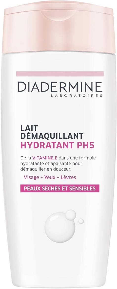 LAIT DEMAQUILLANT HYDRATANT PH5 DIADERMINE