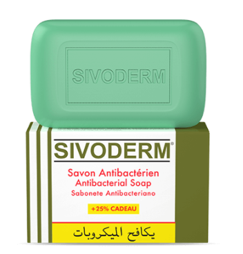 SAVON ANTIBACTERIEN SIVODERM 100G