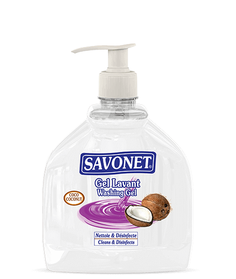 GEL LAVANT SAVONET COCONUT