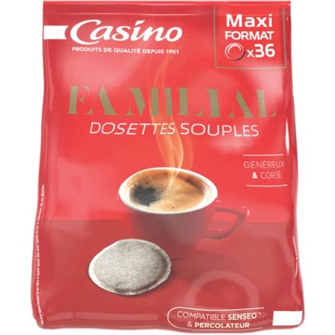 DOSETTES SOUPLES CASINO FAMILIAL 250G