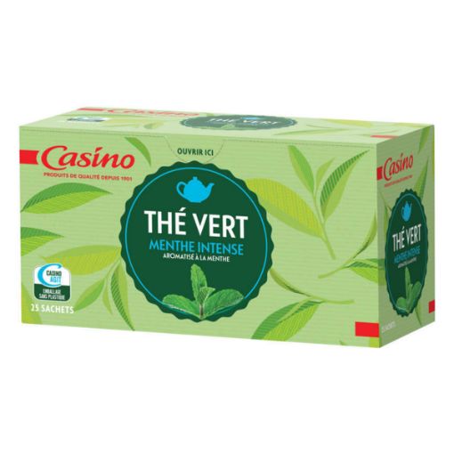 THE VERT MENTHE INTENSE CASINO 40G