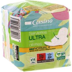 SERVIETTES ULTRA NORMAL CASINO