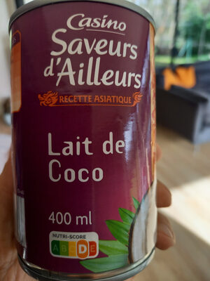 SAVEURS D'AILLEURS LAIT DE COCO 400ML CASINO