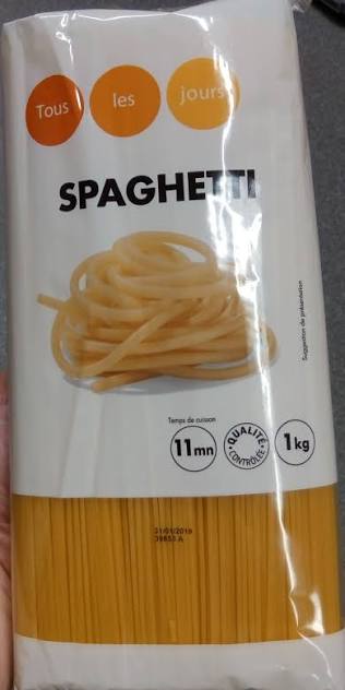 SPAGHETTI TOUS LES JOURS 1KG