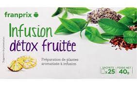 INFUSION DETOX FRUITEE FRANPRIX 40 G
