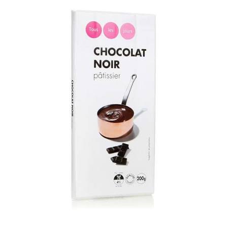 CHOCOLAT NOIR PATISSIER TLJ
