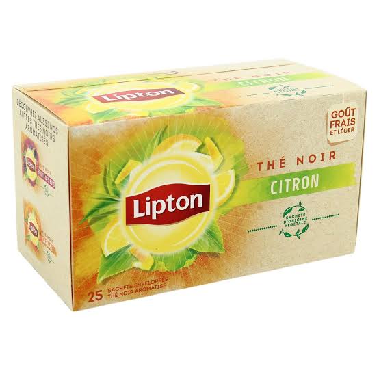 LIPTON THE NOIR CITRON