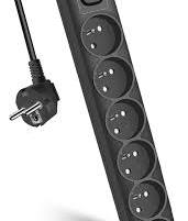 MULTIPRISE STANDARD AVEC INTERRUPTEUR 6 PRISES 3M