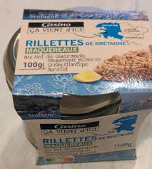 RILLETTES MAQUEREAUX 100G CASINO